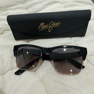 Maui Jim Perico Black Gloss with Gold Neutral Grey